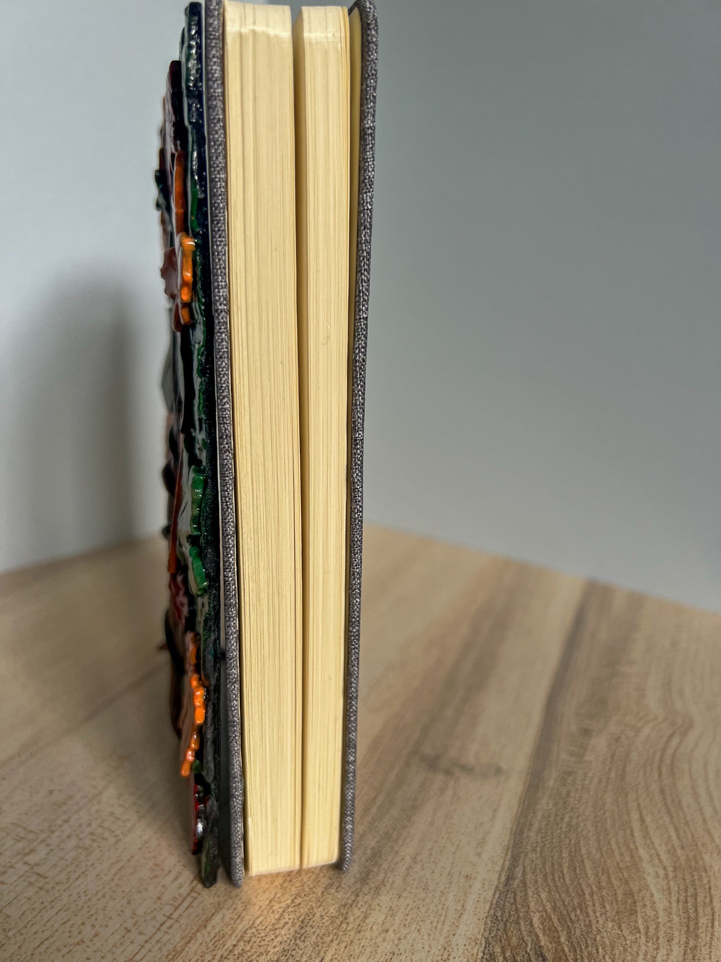Autumn Forest Book Cover, Journal & Bookmark Bundle with Mystery Charm