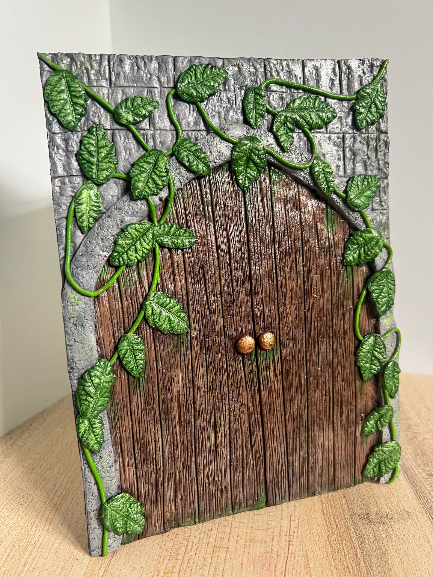 Enchanted Forest Door Book Cover & Bookmark Bundle with Mystery Charm