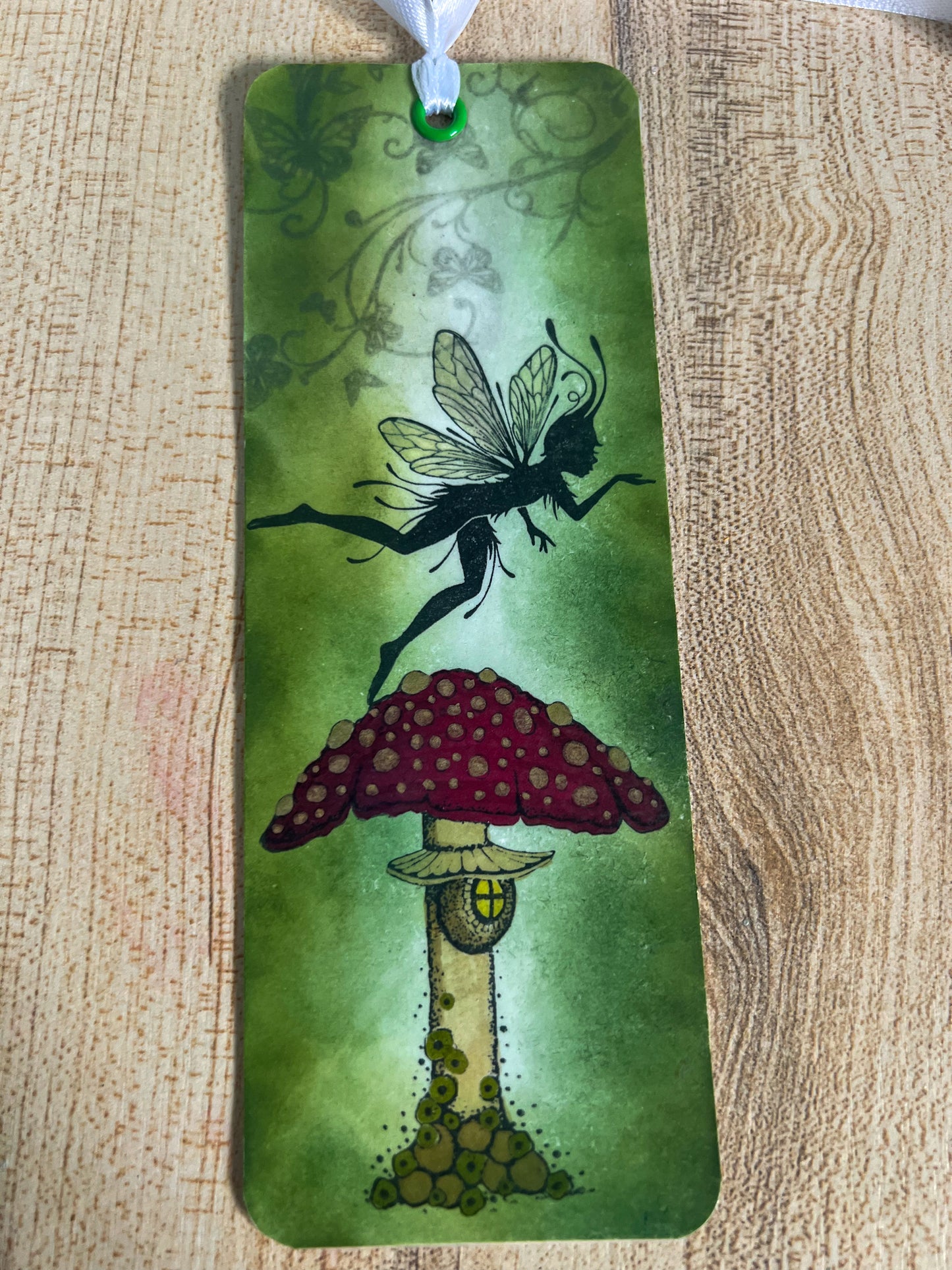 Enchanted Forest Door Book Cover & Bookmark Bundle with Mystery Charm
