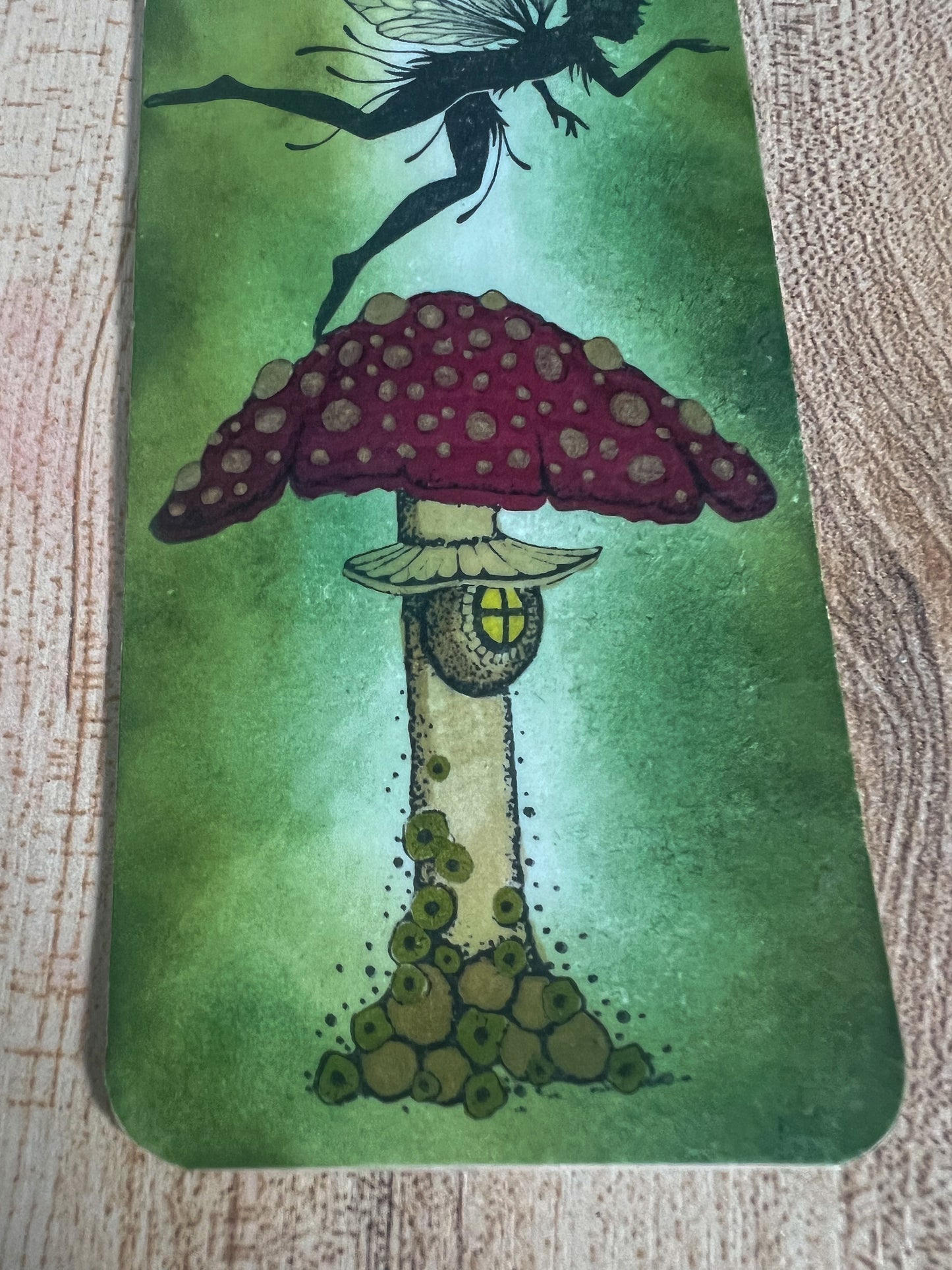 Enchanted Forest Door Book Cover & Bookmark Bundle with Mystery Charm