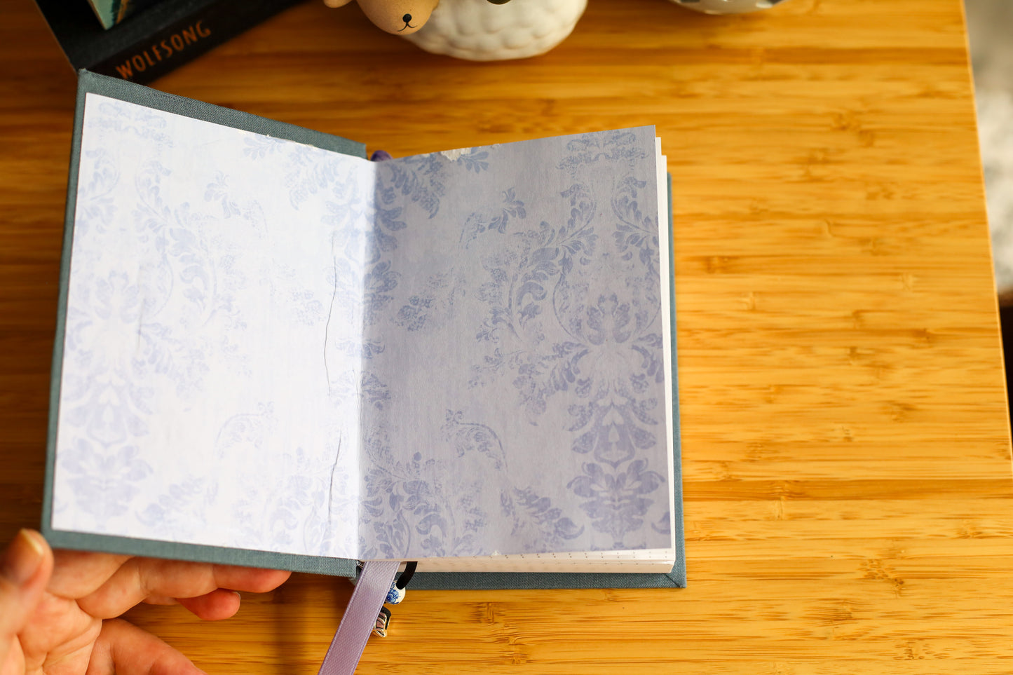 Enchanted Mushroom Forest Book Cover & Dot Grid Journal Bundle with Mystery Charm