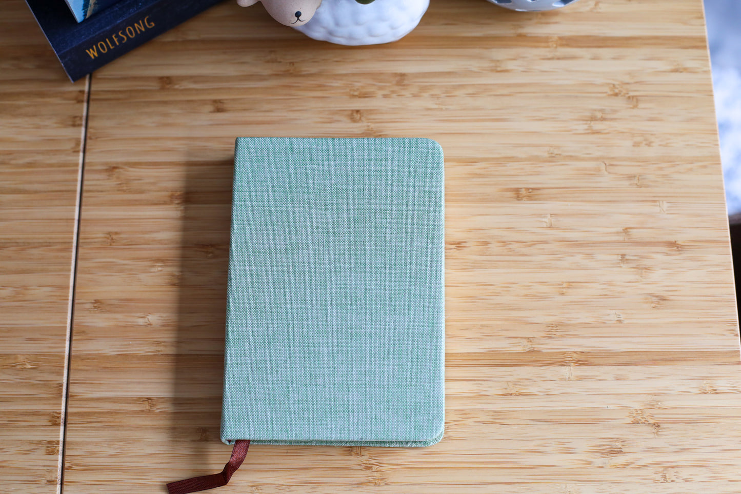 Vintage Heart & Key Book Cover & Mixed Journal Bundle with Mystery Charm