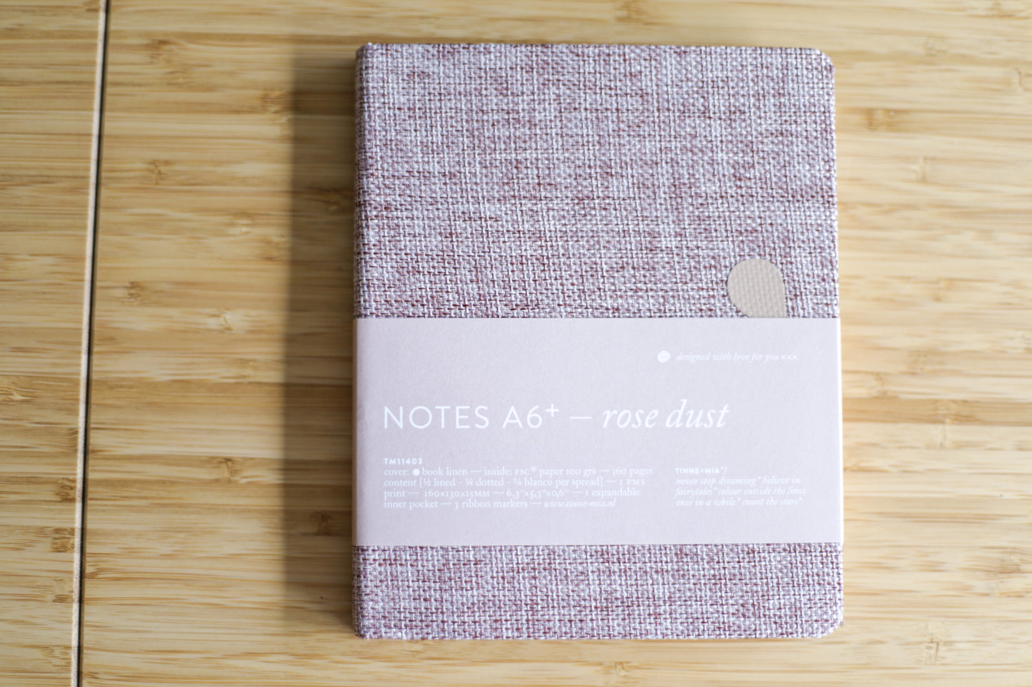 Pink Floral Polymer Clay Journal Cover A6 Bundle | Handmade Gift for Her